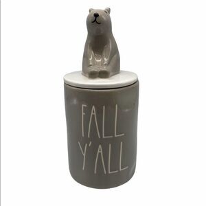 Rae Dunn FALL Y’ALL Candle With Topper